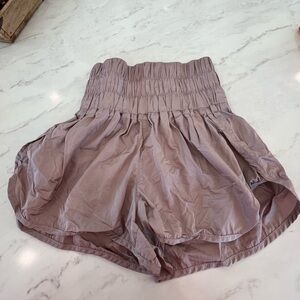 Free People The Way Home Mauve Shorts